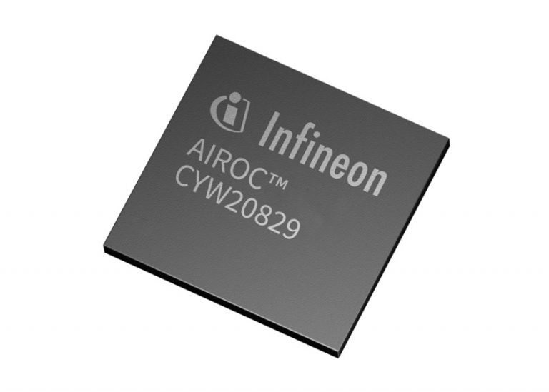 Il system-on-chip AIROC CYW20829 Bluetooth LE di Infineon Technologies implementa le ultime specifiche Bluetooth 5.4