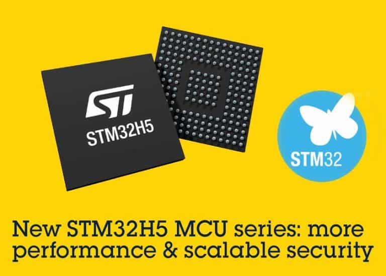 Combina elevate prestazioni con sicurezza avanzata la nuova serie di MCU STM32H5 di STMicroelectronics