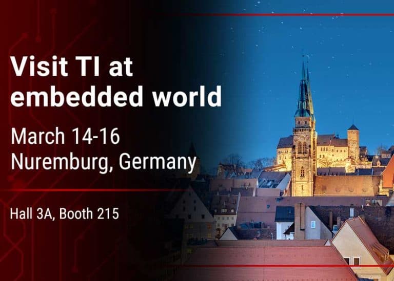 Texas Instruments a embedded world: lo sviluppo dell’intelligenza e dell’elettrificazione