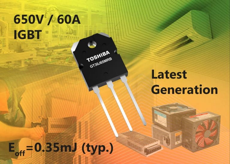 Toshiba annuncia un nuovo dispositivo IGBT basato su un processo produttivo di nuova generazione