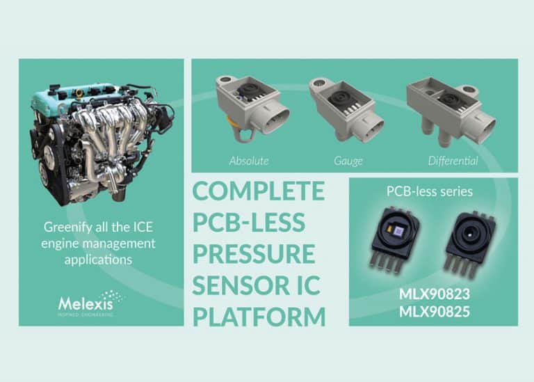 Melexis completa la piattaforma di circuiti integrati sensori di pressione PCB-less