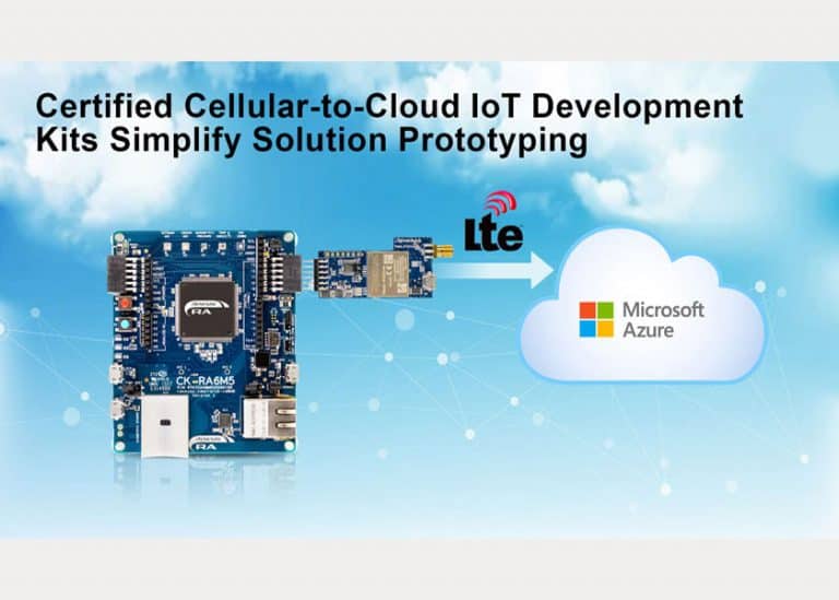 I kit di sviluppo di Renesas per connessione al Cloud via rete cellulare ora supportano i servizi cloud Azure di Microsoft