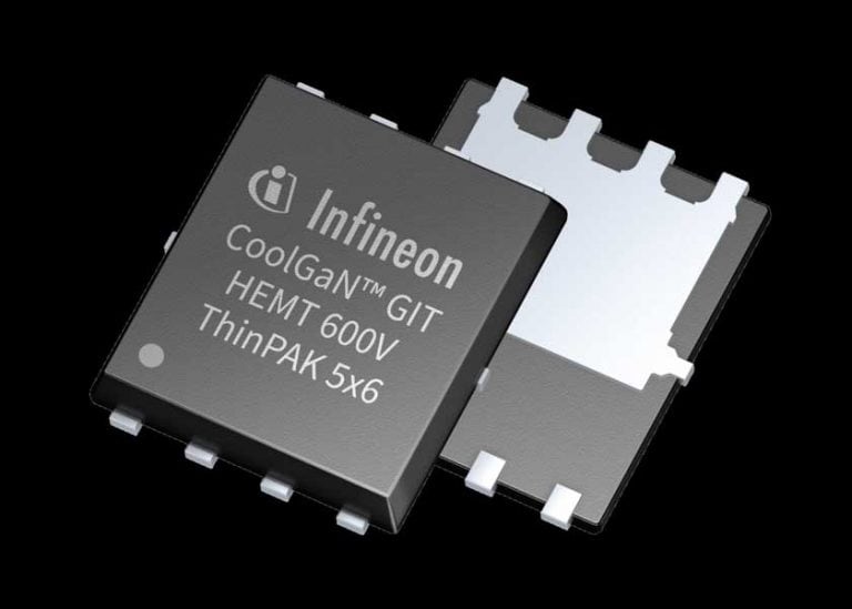 Infineon annuncia il portafoglio CoolGaN 600 V GIT HEMT, con prestazioni e qualità eccezionali