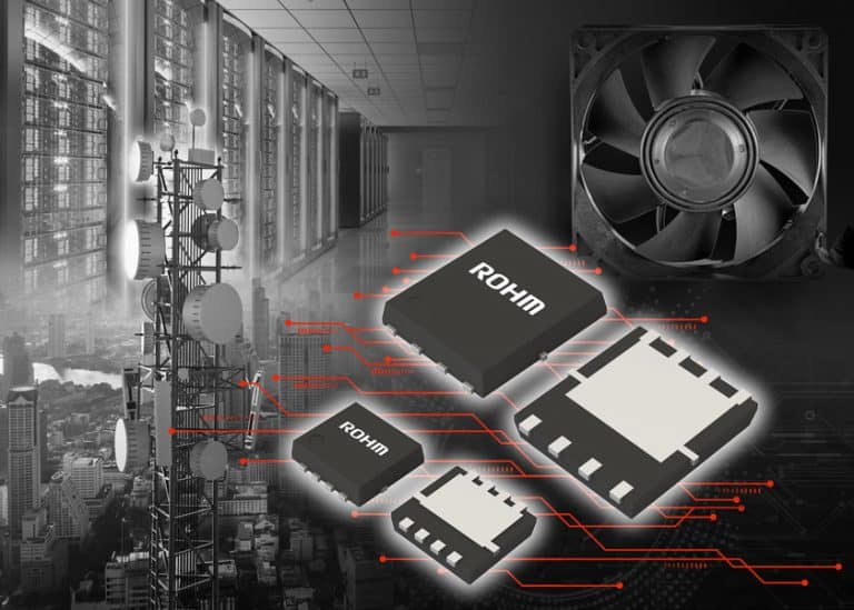 ROHM presenta nuovi MOSFET con bassa resistenza di ON, ai vertici del settore