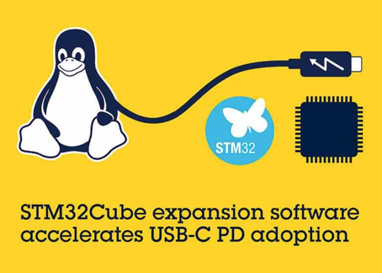 La nuova libreria UCSI (connector system interface) USB Type-C accelerare l’adozione dell’alimentazione di tipo C nei micro STM32