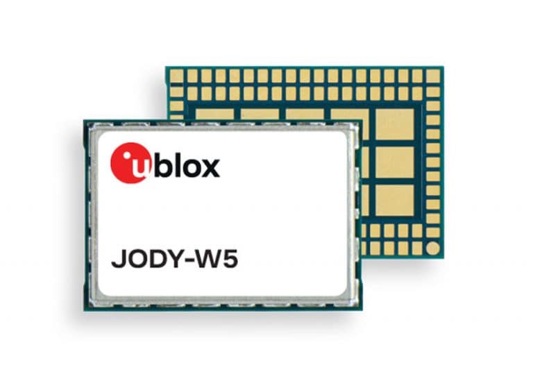 u-blox presenta il suo nuovissimo modulo Wi-Fi 6 dual-band e Bluetooth 5.3 dual-mode basato sul chipset AW611 di NXP