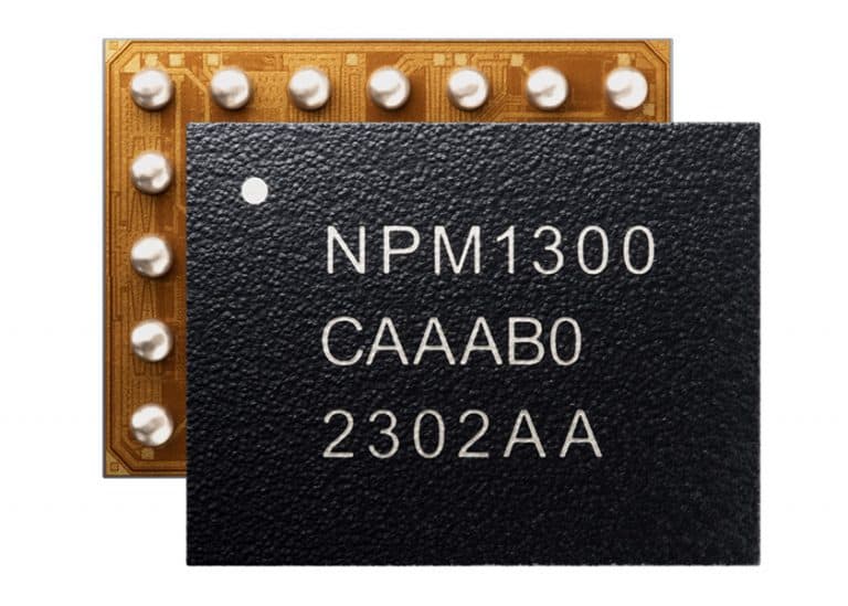 Nordic Semiconductor presenta l’innovativo PMIC nPM1300 per la gestione della tensione di alimentazione