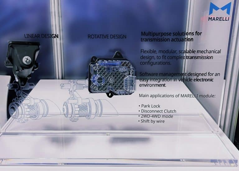 Marelli presenta nuovi attuatori meccatronici intelligenti per la trasmissione e la gestione termica dei veicoli elettrici