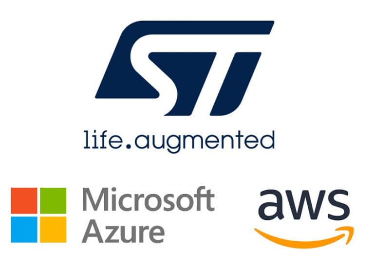 STMicroelectronics rilascia software per connettere in modo sicuro i dispositivi IoT all’hub di Microsoft Azure e ad AWS IoT Core