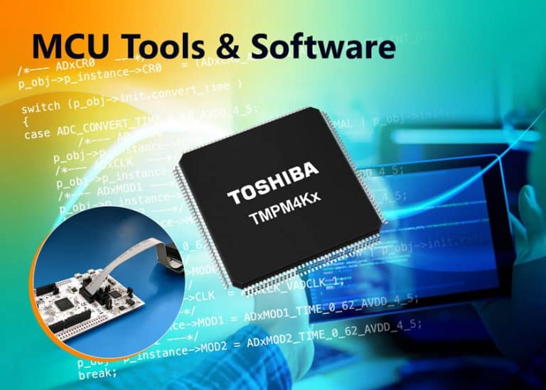 Il nuovo pacchetto software di esempio di Toshiba espande l’ecosistema degli strumenti di sviluppo per i microcontrollori M4K