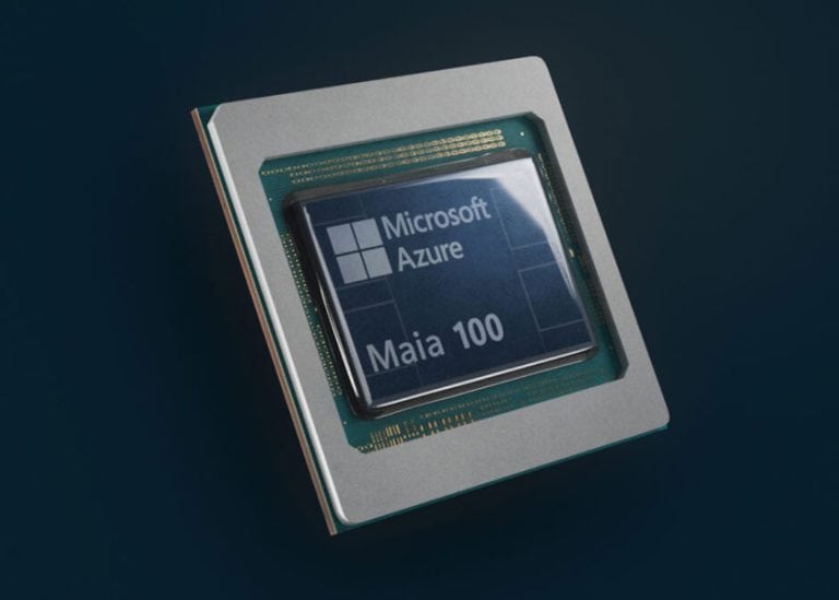 Microsoft presenta Maia 100, il suo primo chip per AI, e il processore per cloud computing Azure Cobalt