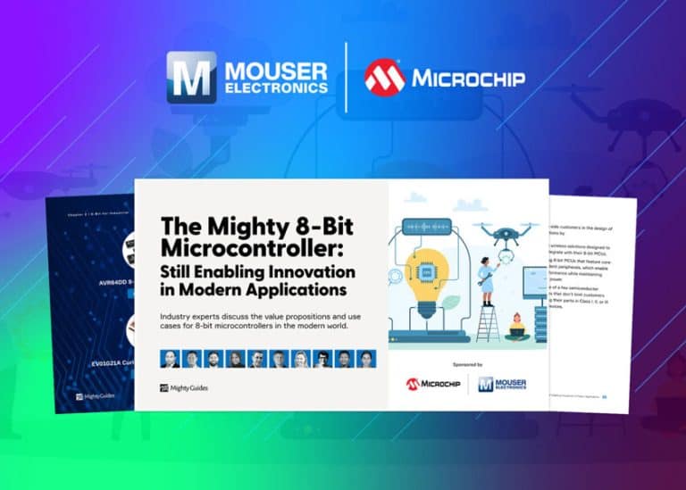 Il nuovo eBook di Microchip e Mouser illustra la semplicità e l’efficienza dei microcontrollori a 8 bit