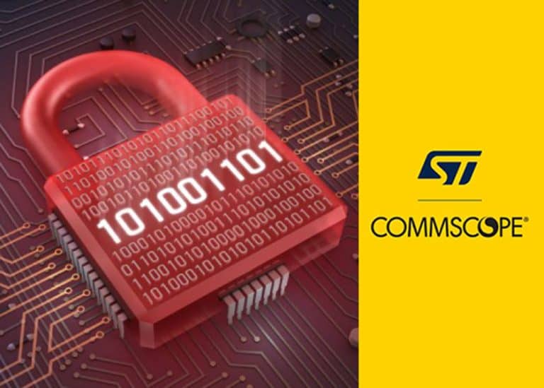 STMicroelectronics integra la piattaforma di sicurezza PKIWorks di CommScope nei suoi micro-wireless STM32WB