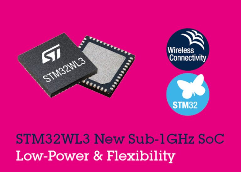 STMicroelectronics introduce il microcontroller wireless a basso consumo e lungo raggio STM32WL3 con doppia radio