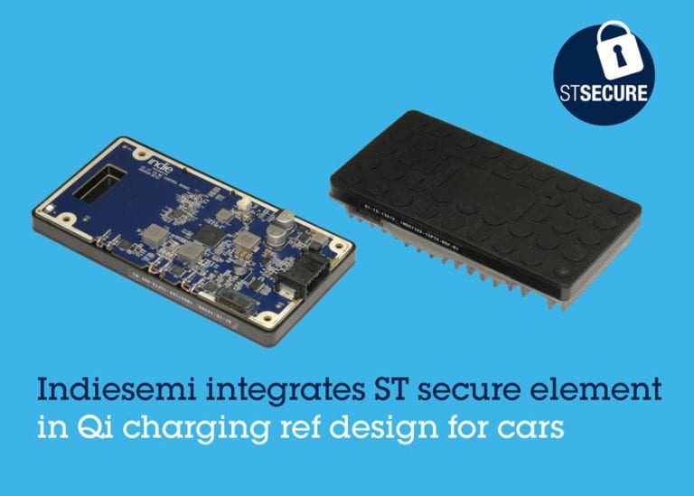 STMicroelectronics introduce STSAFE-V100-Qi per rafforzare la privacy e la sicurezza durante la ricarica dei dispositivi portatili in auto