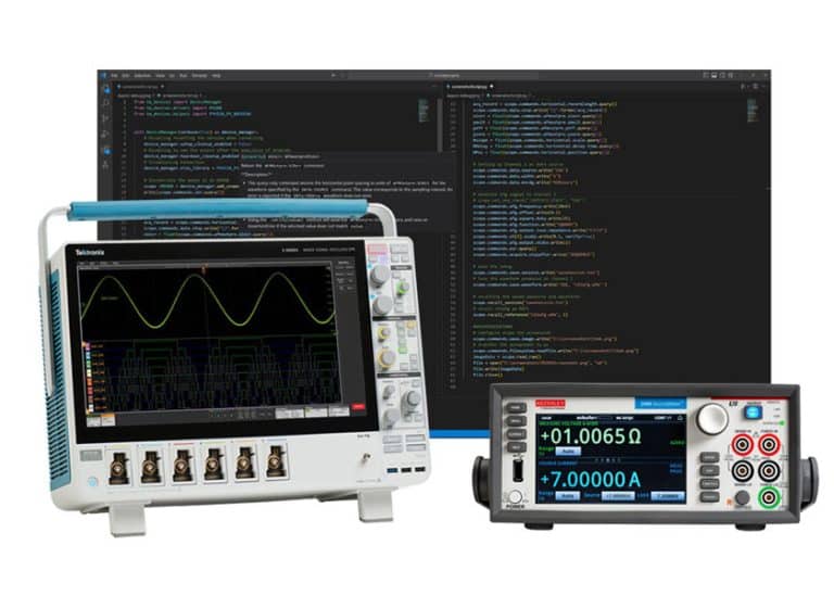 Tektronix presenta un pacchetto di driver Open-Source nativo Python per la strumentazione