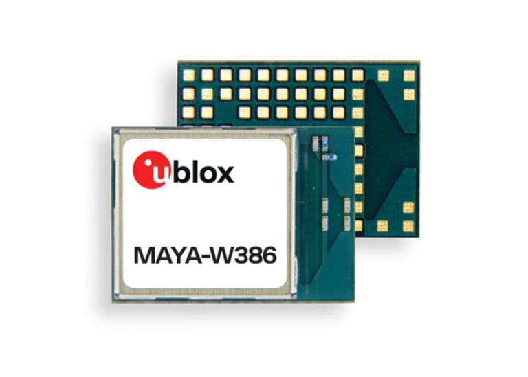 u-blox introduce i moduli per applicazioni industriali MAYA-W3 Bluetooth LE 5.4 dual-mode con LE Audio e con Wi-Fi 6/6E