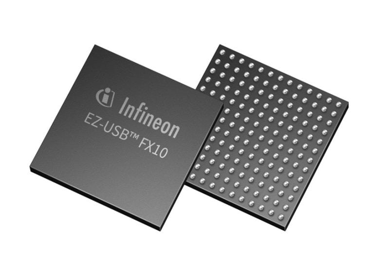 Infineon Technologies introduce il primo controller periferico USB da 10 Gbps del settore