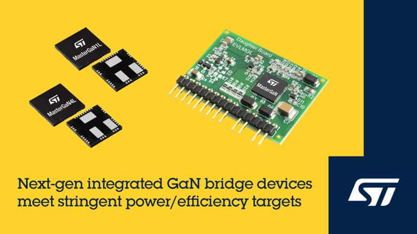 STMicroelectronics MasterGaN1L e MasterGaN4L