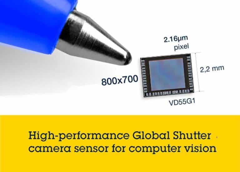 STMicroelectronics presenta il nuovo sensore di immagine VD55G1 ad alta risoluzione e basso consumo energetico