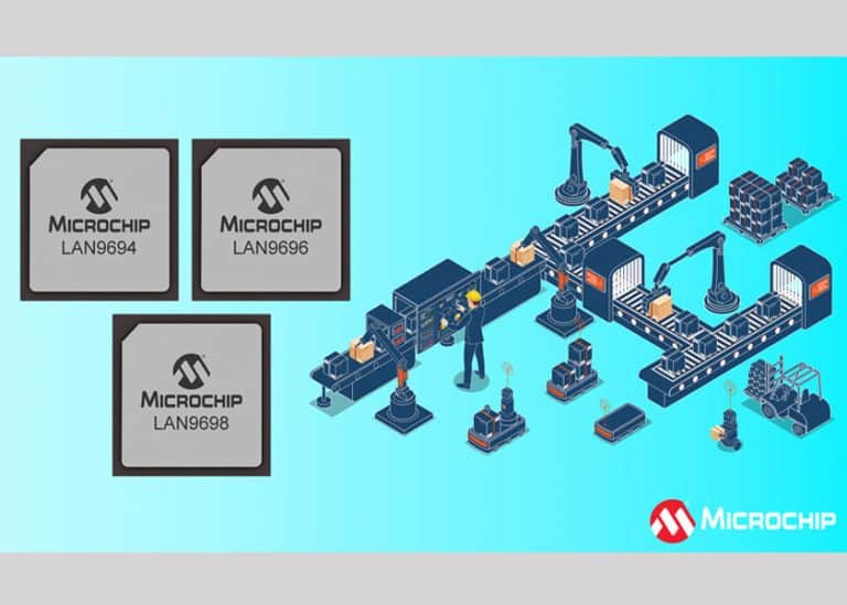 Da Microchip la nuova famiglia di Switch Ethernet LAN969x con TMS e larghezza di banda scalabile da 46 a 102 Gbps