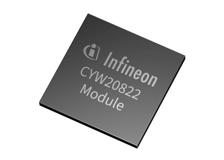 Infineon presenta il modulo Bluetooth a lungo raggio e basso costo, CYW20822-P4TAI040, per applicazioni a basso consumo