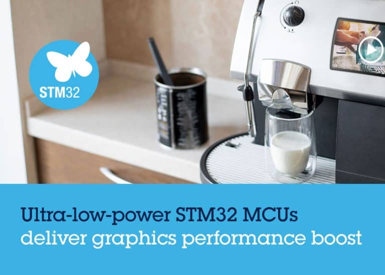 Nuovi STM32U5 con accelerazione grafica vettoriale da STMicroelectronics