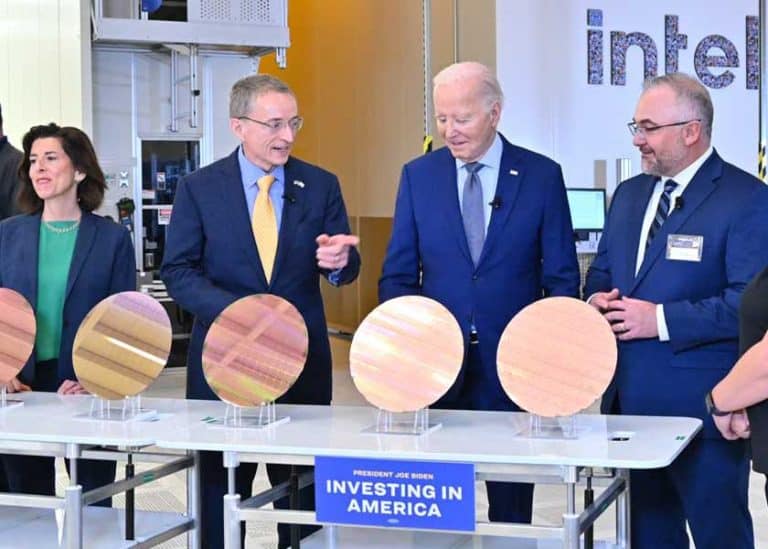 Intel riceve dal governo USA sovvenzioni per 8,5 miliardi di dollari per i suoi nuovi stabilimenti americani