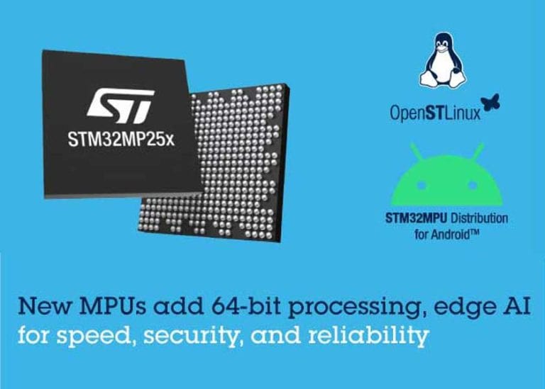 STMicroelectronics potenzia l’intelligent edge con i microprocessori STM32MP2 di seconda generazione