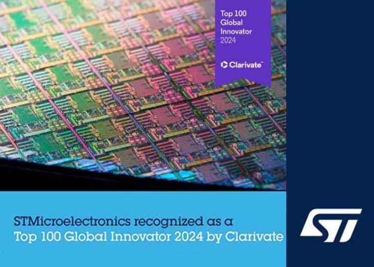 Anche per il 2024 STMicroelectronics è Top 100 Global Innovator