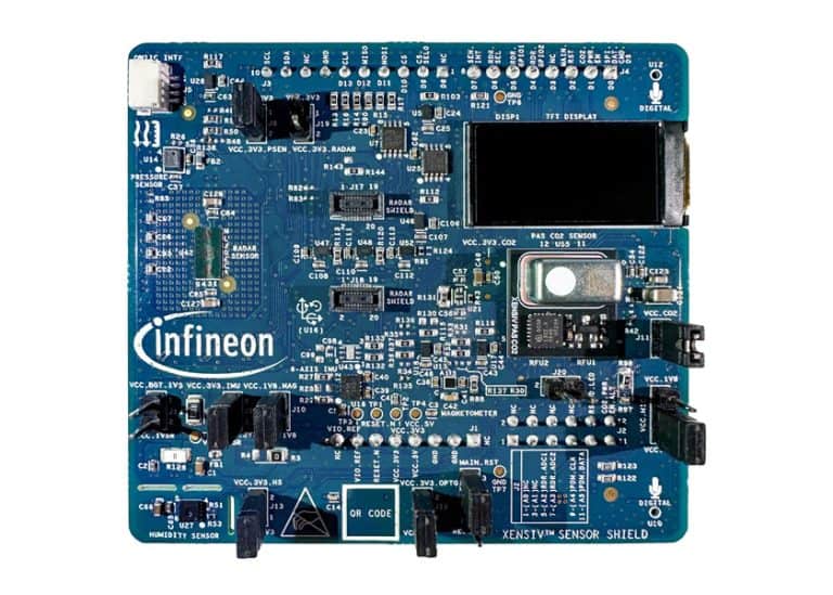 Infineon presenta XENSIV Sensor Shield per Arduino per applicazioni Smart Home con sensori Infineon e Sensirion