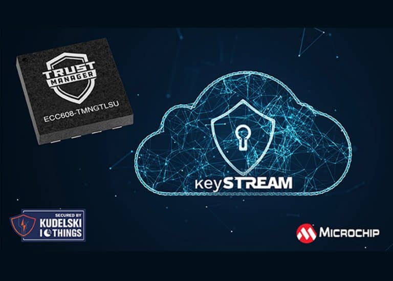 Microchip Technology presenta l’ECC608 TrustMANAGER con Kudelski IoT keySTREAM