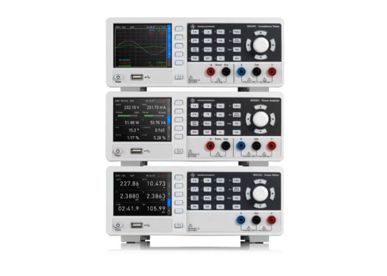 Rohde & Schwarz presenta la nuova famiglia di analizzatori di potenza compatti per tutti i requisiti di misurazione della potenza