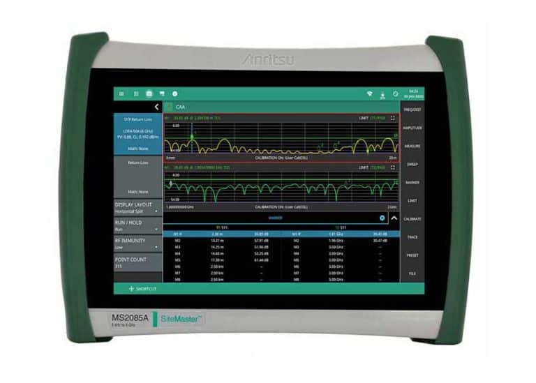 Anritsu presenta il rivoluzionario analizzatore di cavi e antenne Site Master MS2085A e l’analizzatore MS2089A