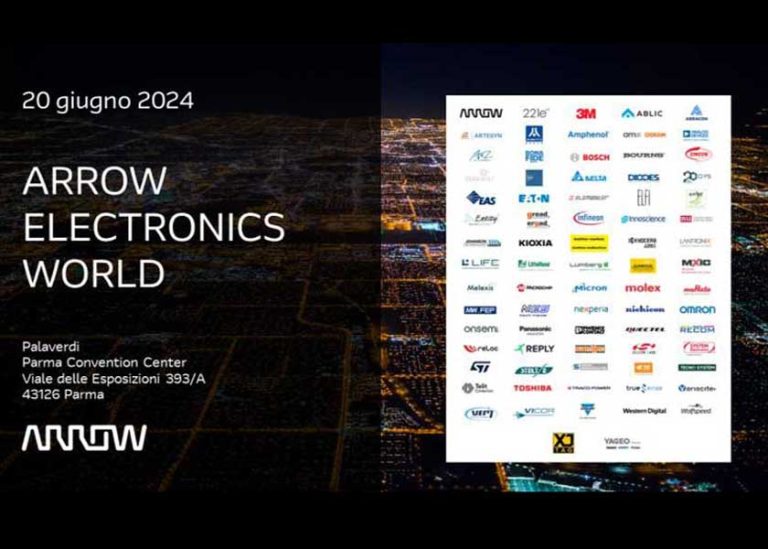 Arrow Electronics World 2024 Parma: disponibile l’agenda complete della giornata del 20 giugno