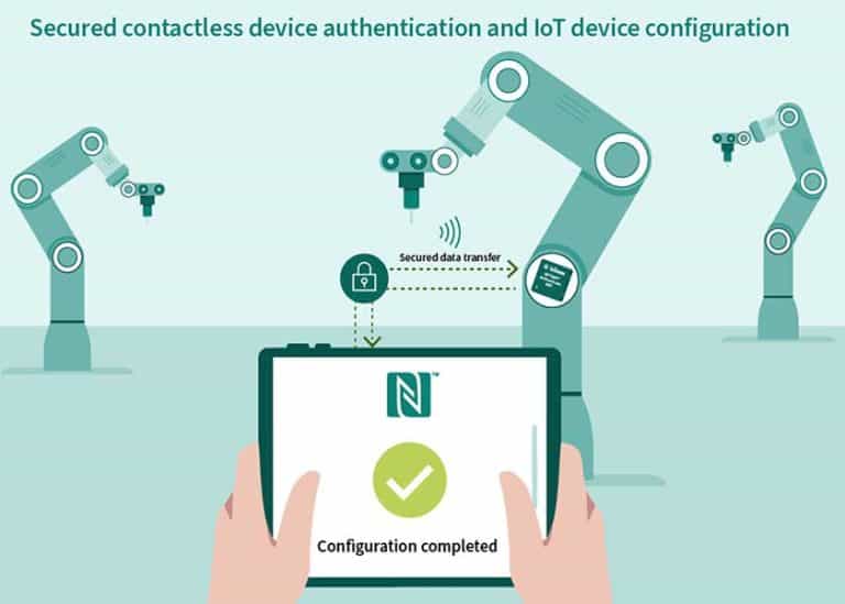 Autenticazione senza contatto e configurazione sicura dei dispositivi IoT grazie al nuovo tag bridge NFC I2C di Infineon