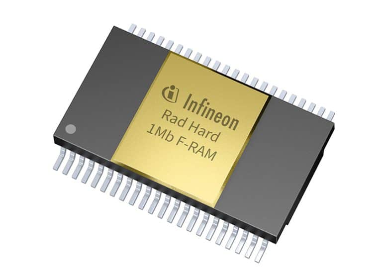 Infineon estende il portafoglio di memorie resistenti alle radiazioni con le prime F-RAM da 1 e 2 Mb del settore qualificate per lo spazio