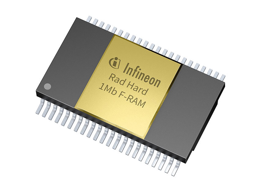 F-RAM Infineon per lo spazio