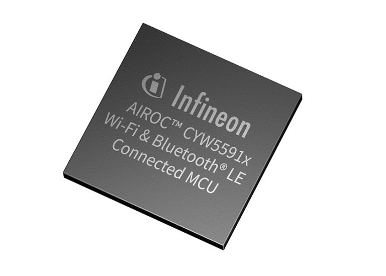 Infineon estende il suo portafoglio AIROC Wi-Fi 6/6E introducendo la famiglia di microcontrollori connessi CYW5591x