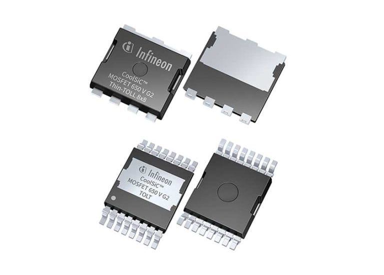 Da Infineon nuovi MOSFET CoolSiC da 650 V G2 in package TOLT e Thin-TOLL per aumentare ulteriormente la densità di potenza