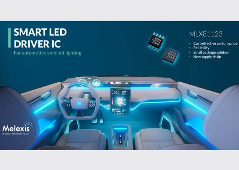 Melexis miniaturizza e migliora i driver LED per l’illuminazione automotive