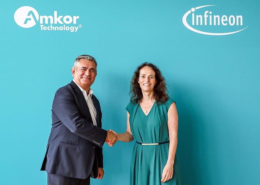 Infineon e Amkor Technology