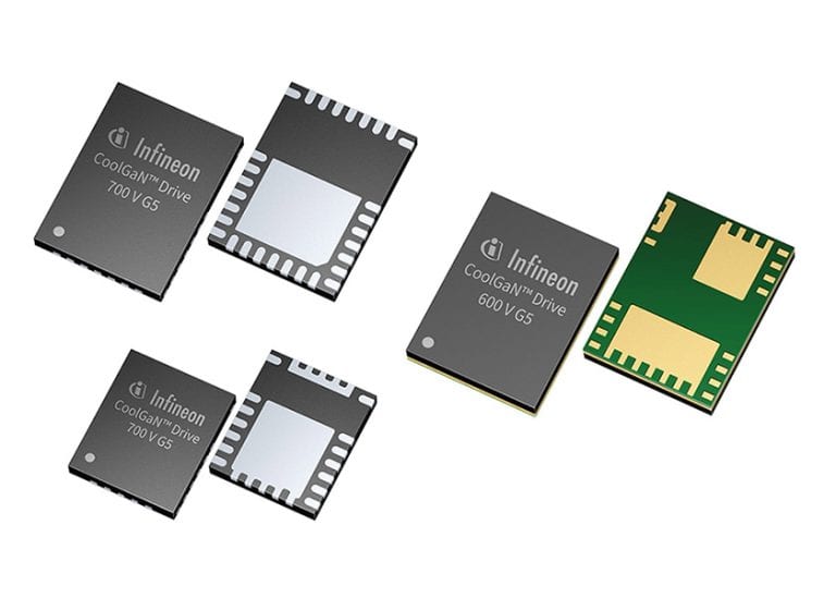 Infineon presenta la nuova famiglia di switch singoli integrati e half-bridge con driver integrati CoolGaN Drive