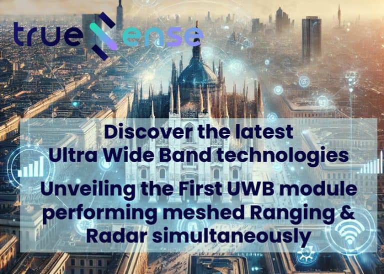 Truesense annuncia le prime applicazioni basate sul chipset Trimension UWB SR250 di NXP Semiconductors