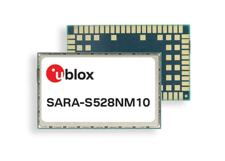 u-blox lancia SARA-S528NM10 il suo primo modulo IoT combinato di rete terrestre (TN) e rete non terrestre (NTN) conforme a 3GPP