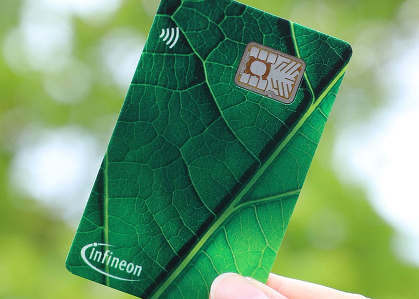 Infineon SECORA Pay Green