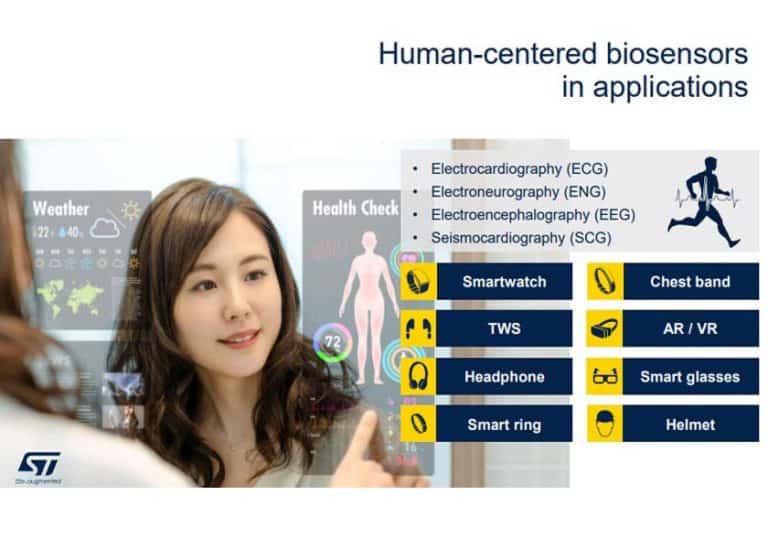 ST1VAFE3BX è il nuovo biosensore di ST per la prossima generazione di dispositivi indossabili per l’assistenza sanitaria e il fitness