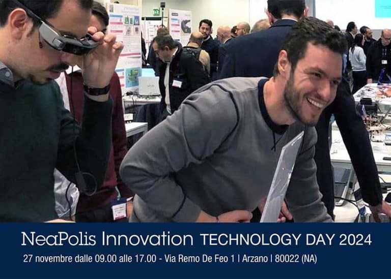 Appuntamento a Napoli il 27 novembre per il NeaPolis Innovation Technology Day