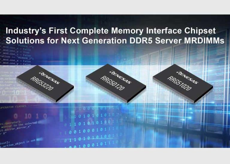 Renesas presenta le prime soluzioni complete di Memory Interface Chipset per le DDR5 Server MRDIMMs di seconda generazione