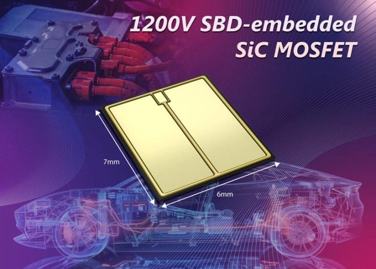 Toshiba spedisce i primi campioni di MOSFET SiC da 1200 V in formato bar die